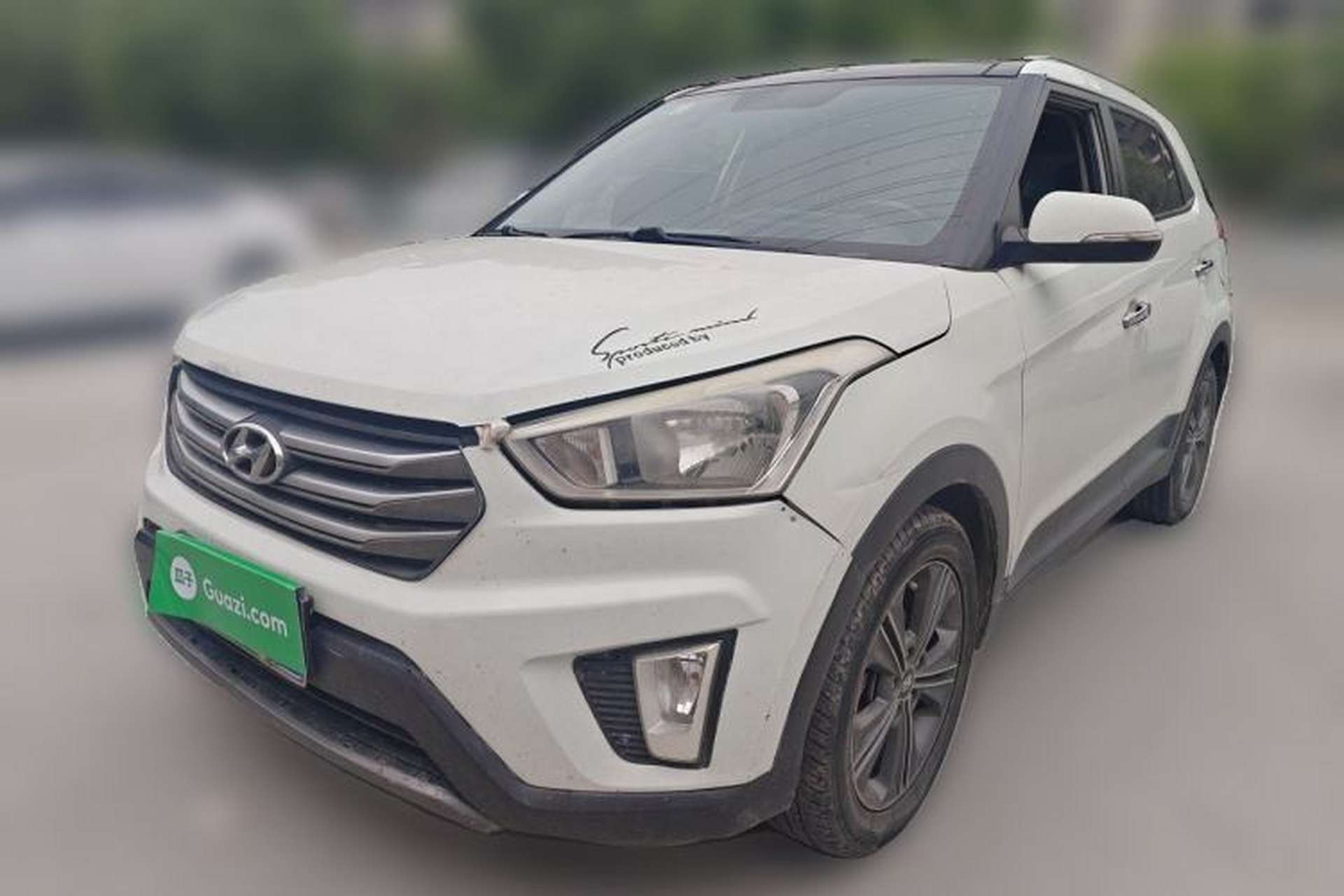 Used Hyundai ix25 2015 1.6L Automatic Two-Wheel Drive Smart GLS Trim Front Left 45 Deg
