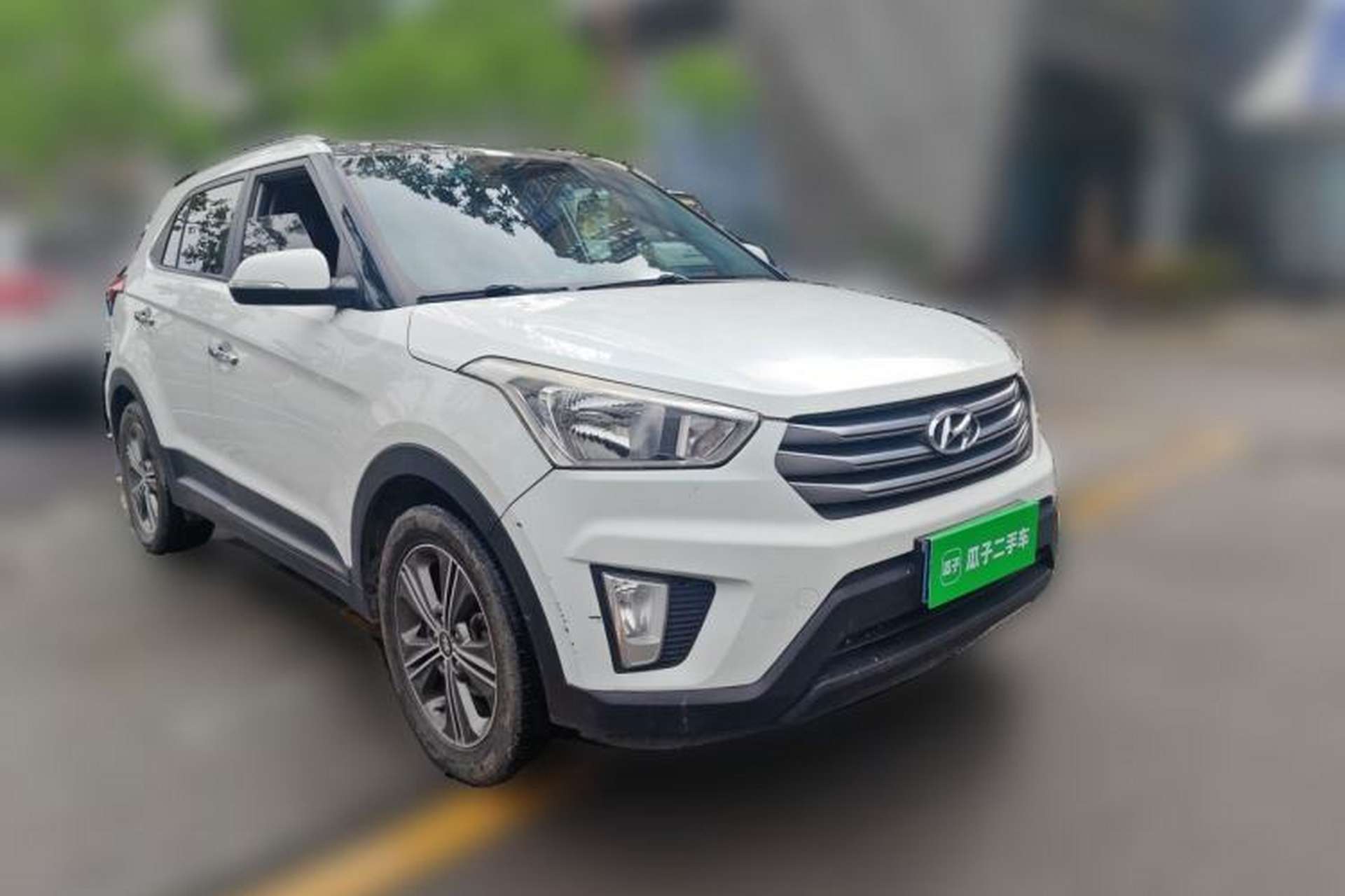 Used Hyundai ix25 2015 1.6L Automatic Two-Wheel Drive Smart GLS Trim Front Right 45 Deg