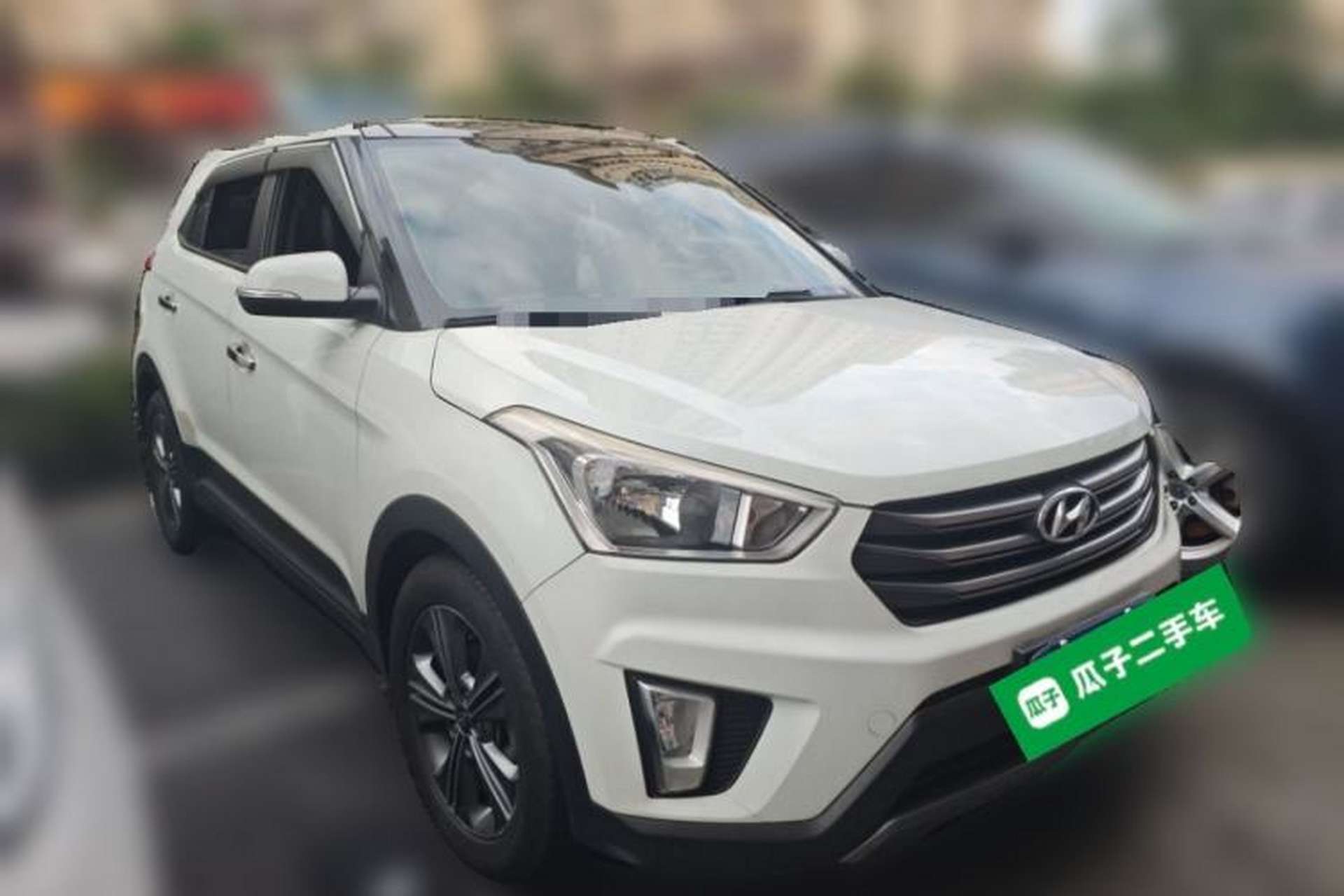 Used Hyundai ix25 2015 1.6L Automatic Two-Wheel Drive Smart GLS Trim Front Right 45 Deg