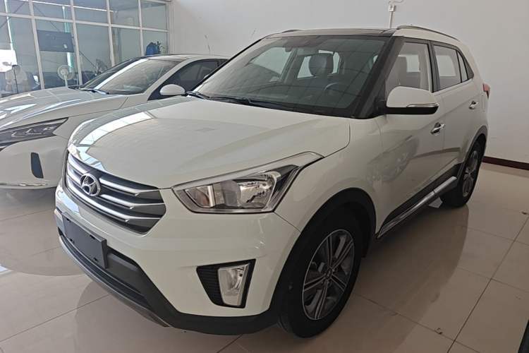 Gebrauchter Hyundai ix25 2015 1.6L Automatic Two-Wheel Drive Smart GLS Trim Guazi used car, China used car export, Used car for sale, Used cars, Cheapest cars for sale