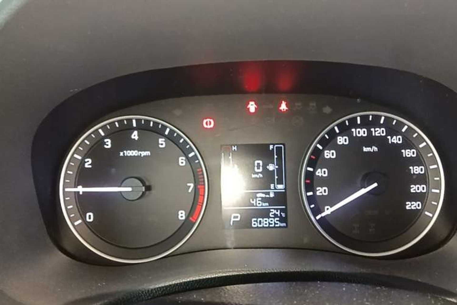Used Hyundai ix25 2015 1.6L Automatic Two-Wheel-Drive Deluxe DLX Model Instrument Cluster