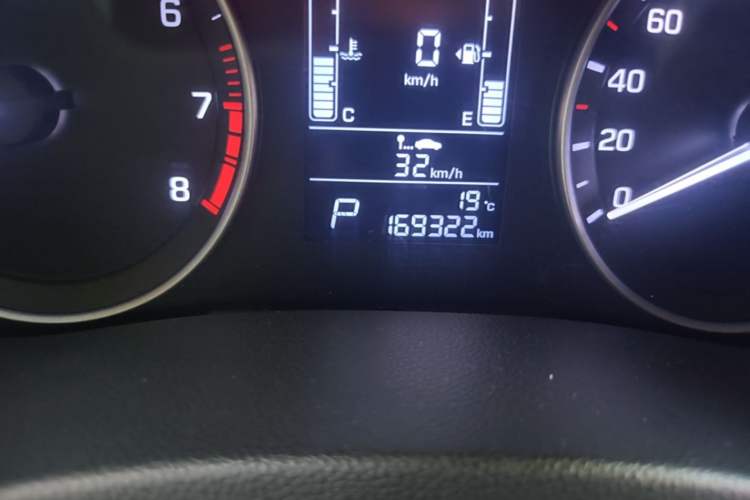 Used Hyundai ix25 2015 1.6L Automatic Two-Wheel Drive Smart GLS Trim Odometer Close Up