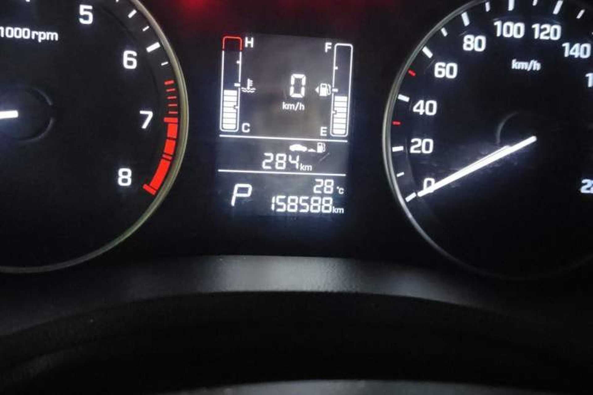 Used Hyundai ix25 2015 1.6L Automatic Two-Wheel-Drive Deluxe DLX Model Odometer Close Up