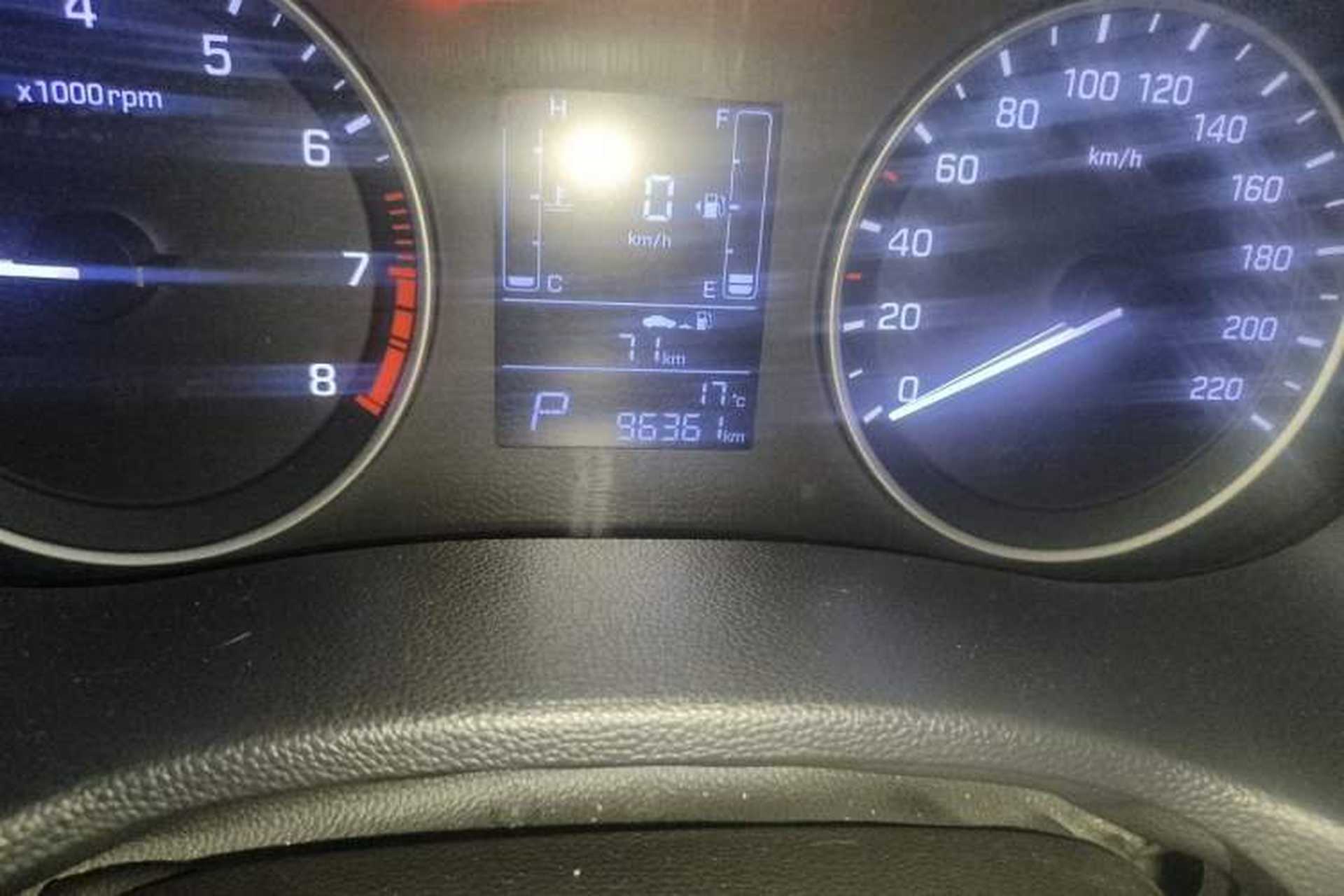 Used Hyundai ix25 2015 1.6L Automatic Two-Wheel Drive Smart GLS Trim Odometer Close Up