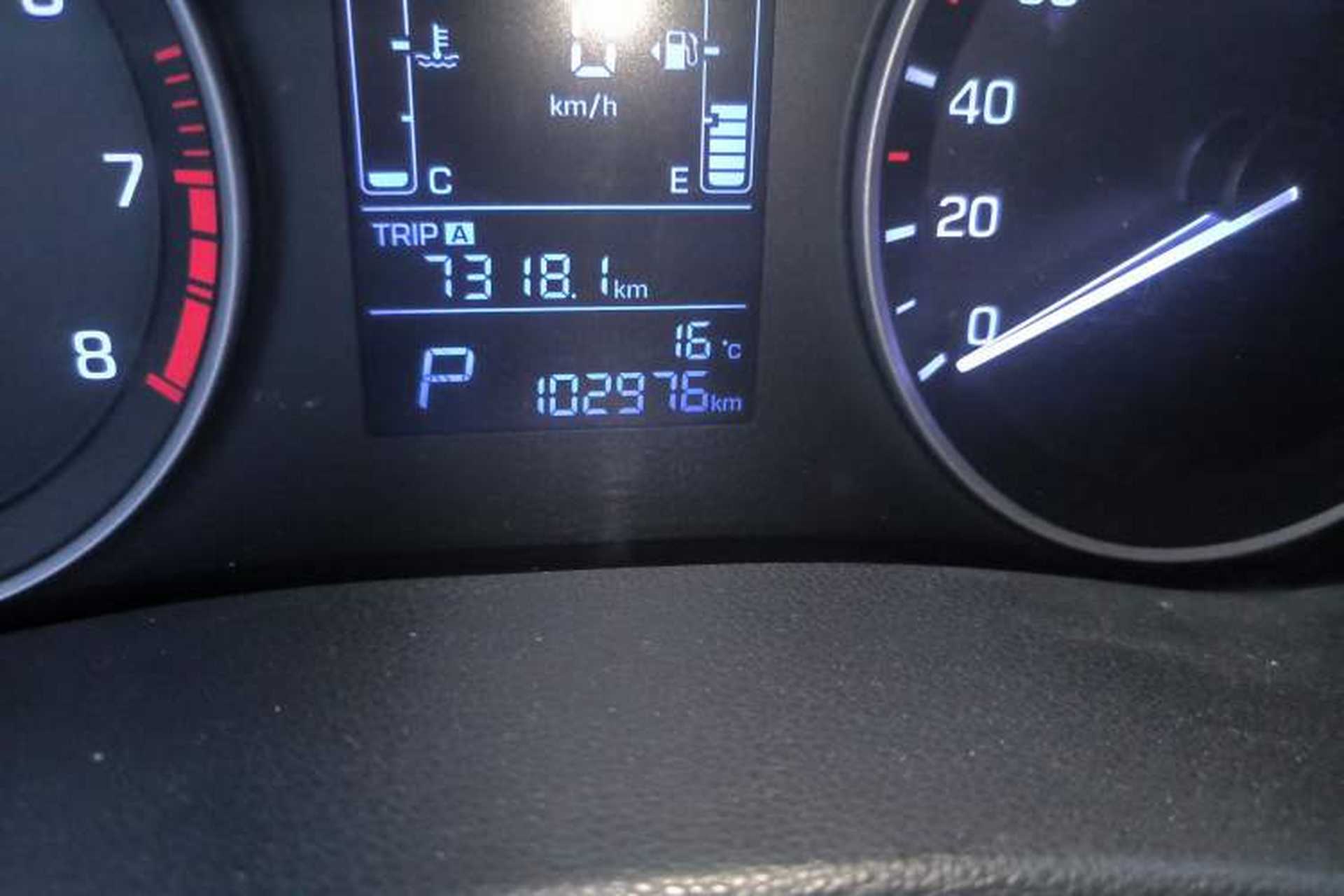 Used Hyundai ix25 2015 1.6L Automatic Two-Wheel Drive Smart GLS Trim Odometer Close Up
