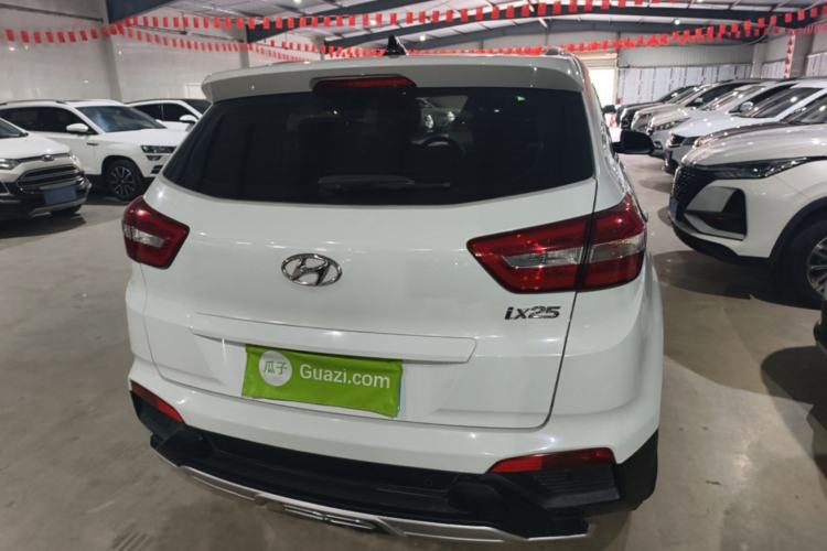 Used Hyundai ix25 2015 1.6L Automatic Two-Wheel-Drive Deluxe DLX Model Rear