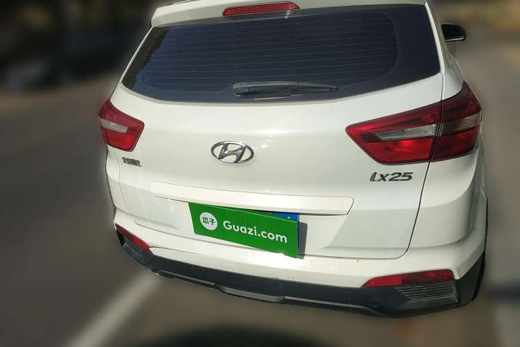 Used Hyundai ix25 2015 1.6L Manual Two-Wheel Drive Fashionable GS Model Rear