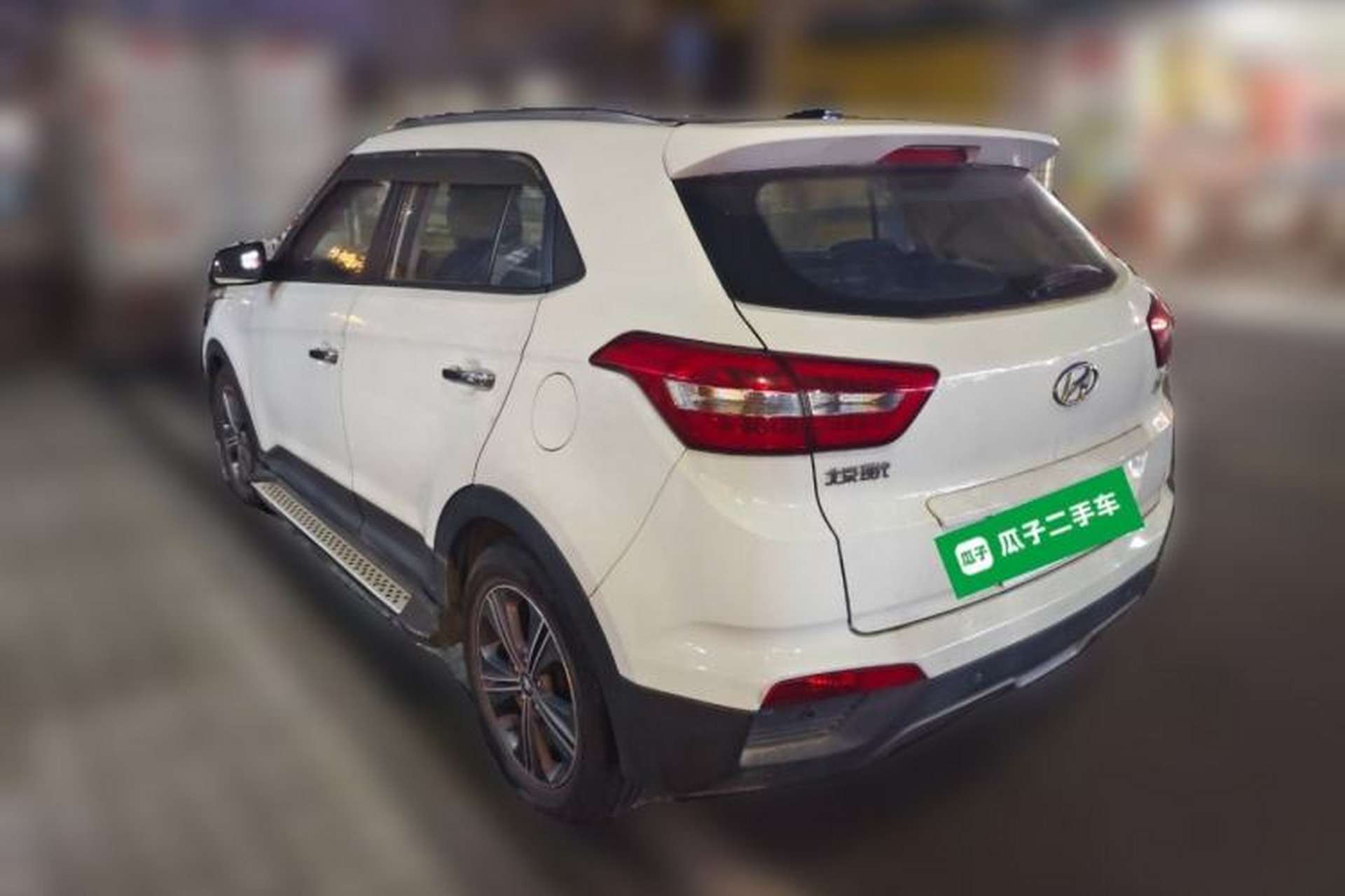 Used Hyundai ix25 2015 1.6L Automatic Two-Wheel-Drive Deluxe DLX Model Rear Left 45 Deg
