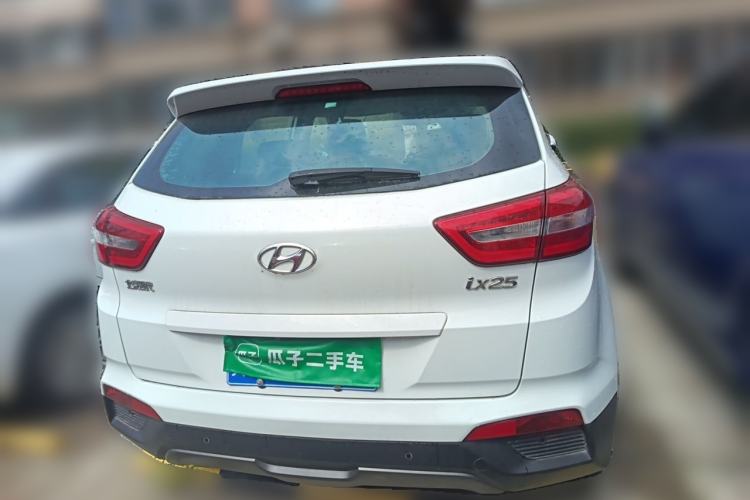 Used Hyundai ix25 2015 1.6L Automatic Two-Wheel-Drive Deluxe DLX Model Rear