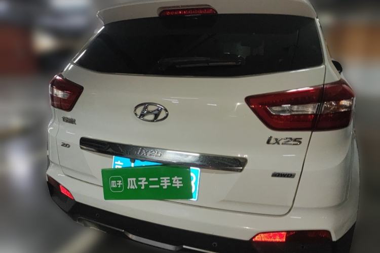 Used Hyundai ix25 2015 1.6L Automatic Two-Wheel-Drive Deluxe DLX Model Rear