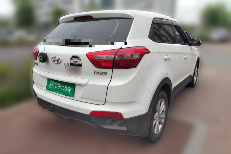 Used Hyundai ix25 2015 1.6L Automatic Two-Wheel Drive Fashionable GS Model Rear Right 45 Deg