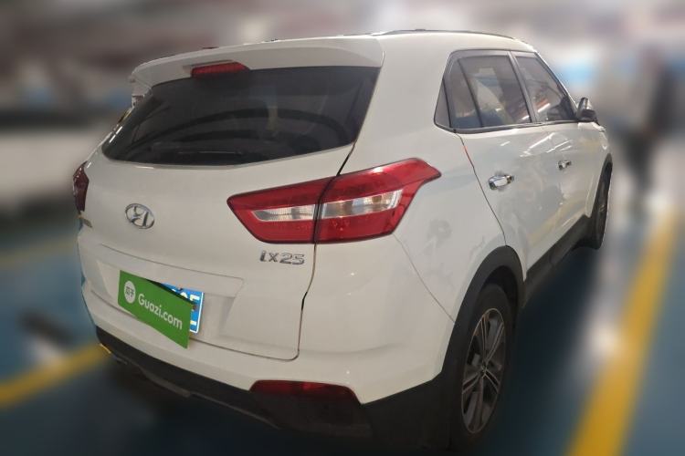 Used Hyundai ix25 2015 1.6L Automatic Two-Wheel-Drive Deluxe DLX Model Rear Right 45 Deg