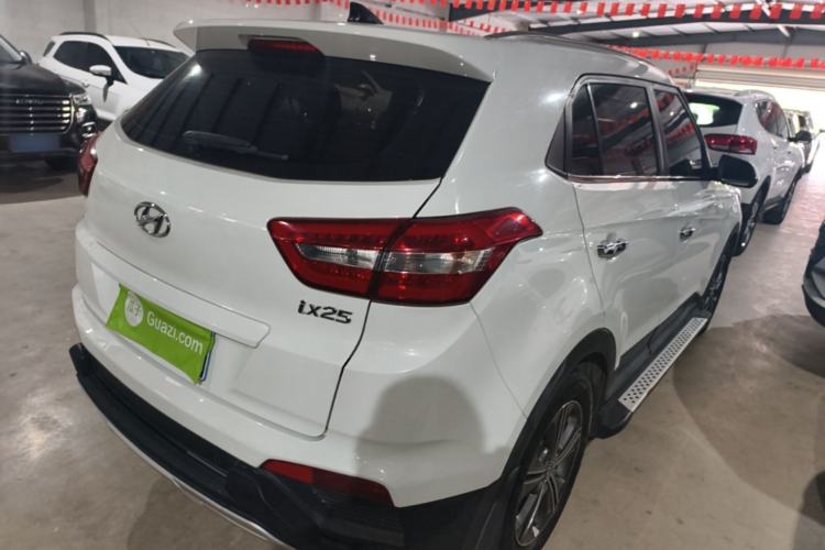 Used Hyundai ix25 2015 1.6L Automatic Two-Wheel-Drive Deluxe DLX Model Rear Right 45 Deg