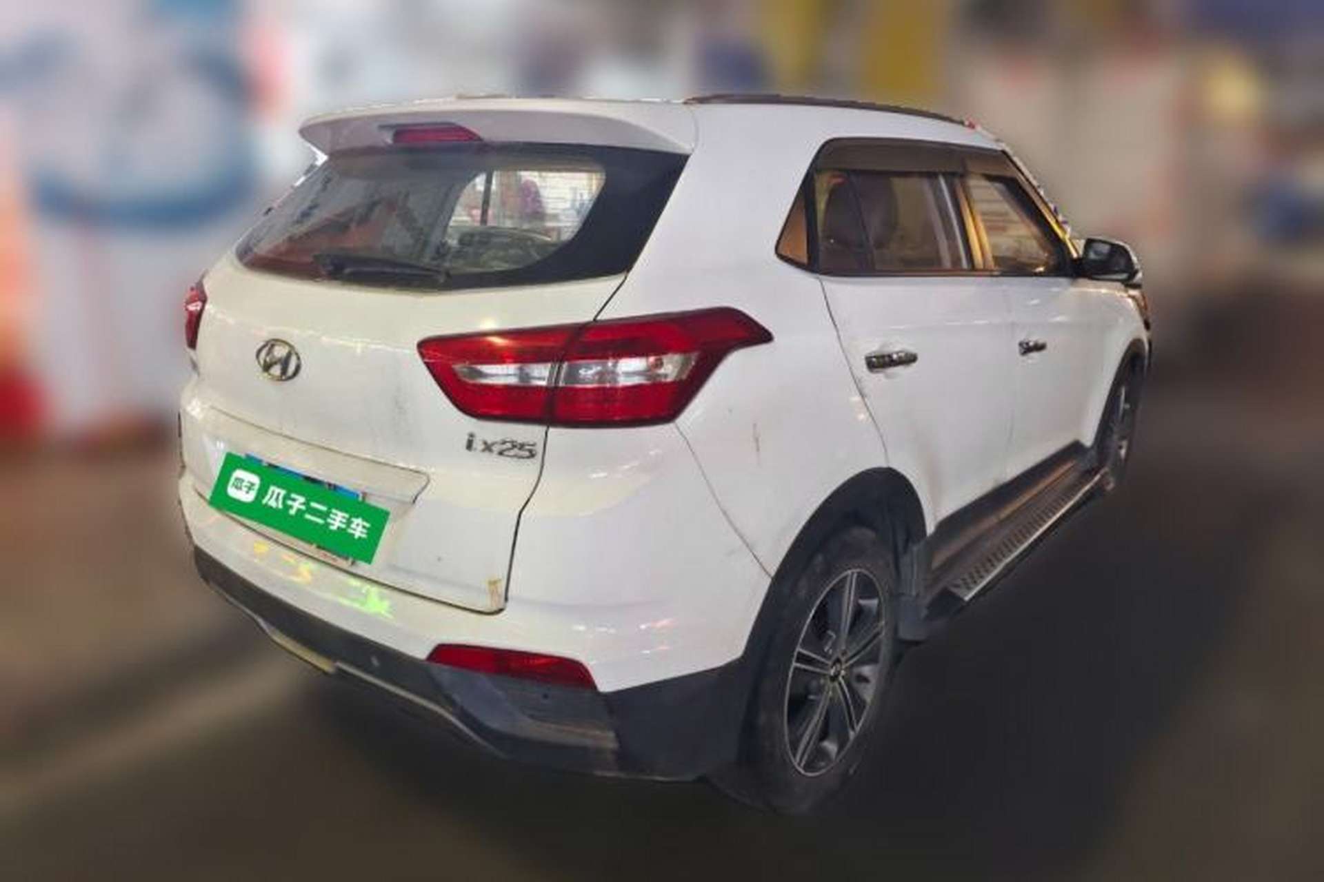 Used Hyundai ix25 2015 1.6L Automatic Two-Wheel-Drive Deluxe DLX Model Rear Right 45 Deg