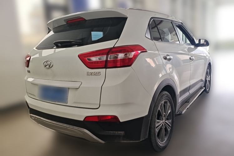 Used Hyundai ix25 2015 1.6L Automatic Two-Wheel-Drive Deluxe DLX Model Rear Right 45 Deg