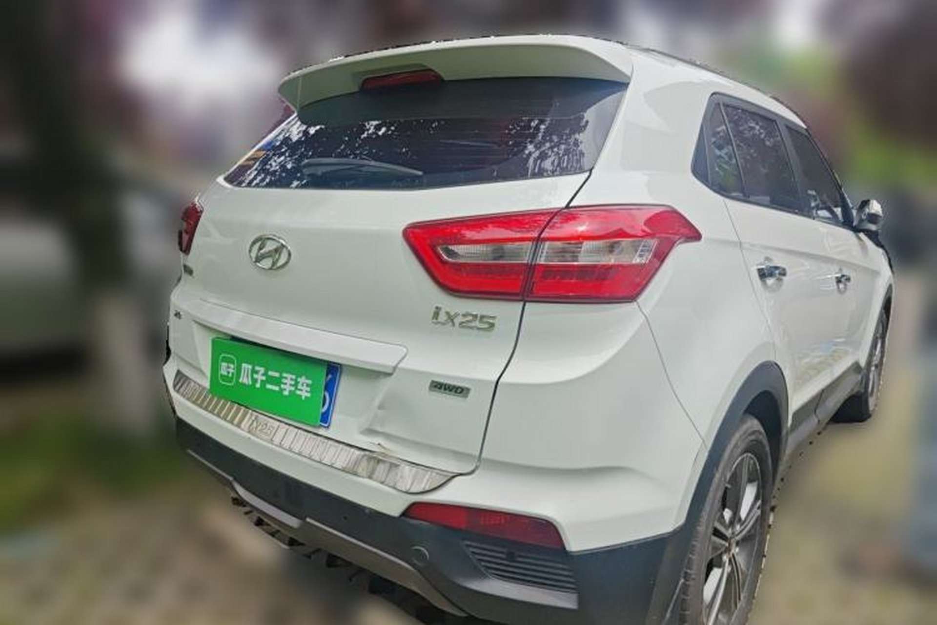 Used Hyundai ix25 2015 2.0L Automatic 4x4 Deluxe DLX Rear Right 45 Deg