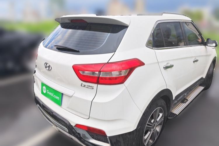 Used Hyundai ix25 2015 1.6L Automatic Two-Wheel-Drive Deluxe DLX Model Rear Right 45 Deg