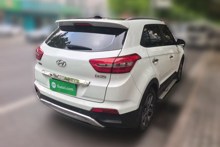 Used Hyundai ix25 2015 1.6L Automatic Two-Wheel-Drive Deluxe DLX Model Rear Right 45 Deg