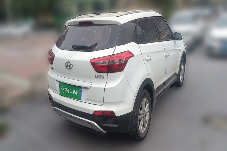 Used Hyundai ix25 2015 1.6L Automatic Two-Wheel Drive Fashionable GS Model Rear Right 45 Deg