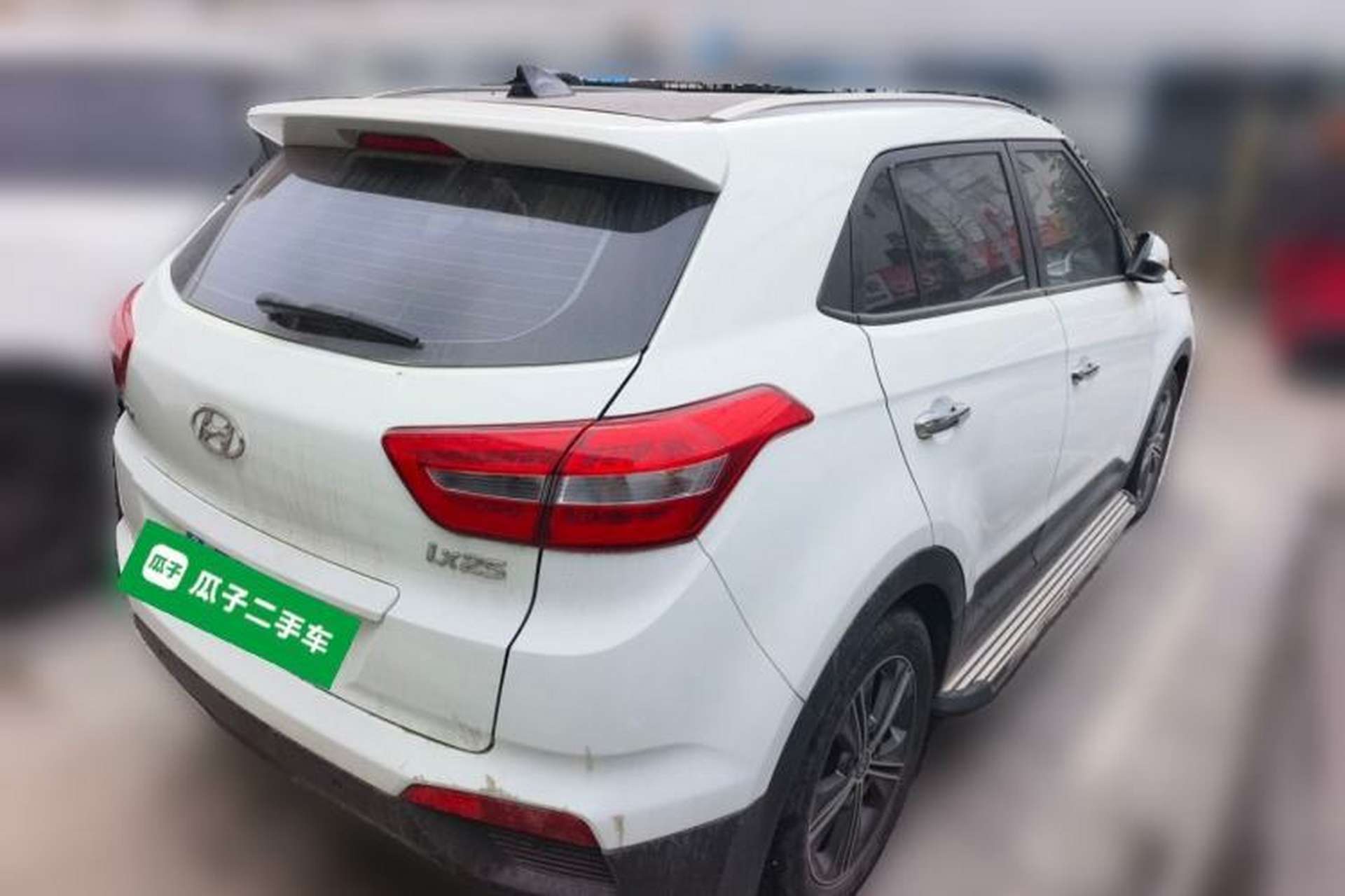 Used Hyundai ix25 2015 1.6L Automatic Two-Wheel-Drive Deluxe DLX Model Rear Right 45 Deg