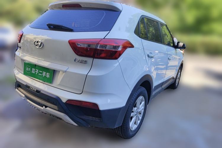 Used Hyundai ix25 2015 1.6L Automatic Two-Wheel Drive Fashionable GS Model Rear Right 45 Deg