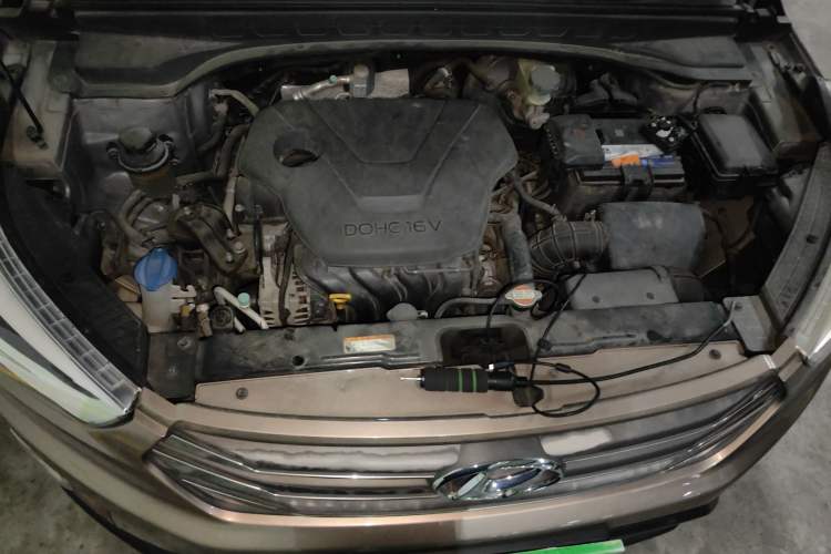 Used Hyundai ix25 2015 1.6L Automatic Two-Wheel Drive Fashionable GS Model Engine Bay