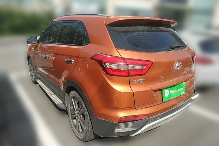 Used Hyundai ix25 2015 1.6L Automatic Two-Wheel-Drive Deluxe DLX Model Rear Left 45 Deg
