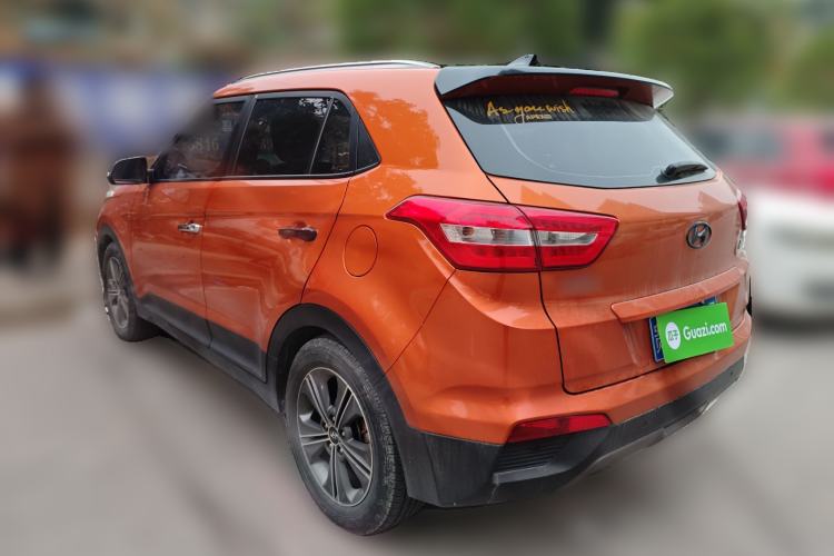 Used Hyundai ix25 2015 1.6L Automatic Two-Wheel-Drive Deluxe DLX Model Rear Left 45 Deg