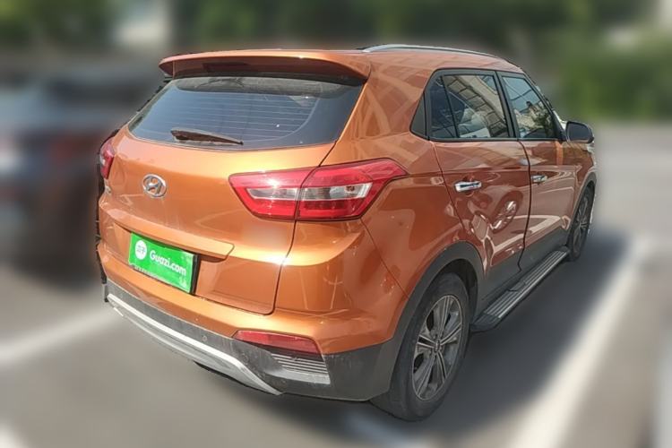 Used Hyundai ix25 2015 1.6L Automatic Two-Wheel-Drive Deluxe DLX Model Rear Right 45 Deg