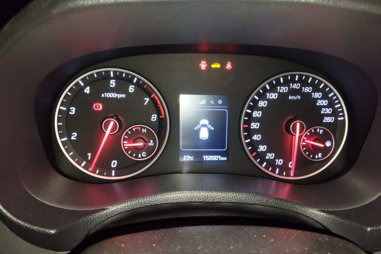 Used Hyundai ix25 2016 1.6T Dual-Clutch Two-Wheel Drive Smart GLS Model Instrument Cluster