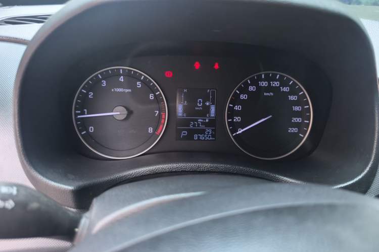 Used Hyundai ix25 2016 1.6T Dual-Clutch Two-Wheel Drive Smart GLS Model Instrument Cluster
