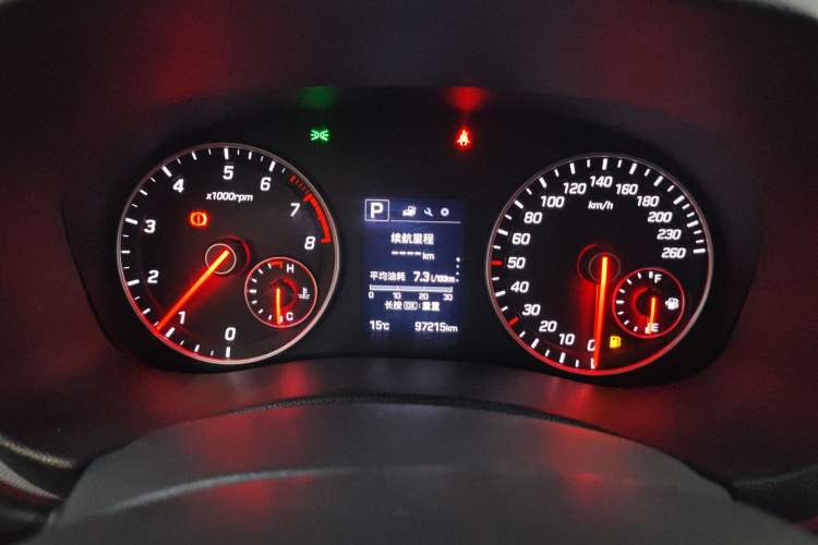 Used Hyundai ix25 2016 1.6T Dual-Clutch Two-Wheel Drive Smart GLS Model Instrument Cluster