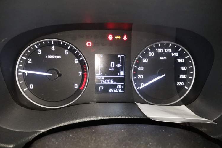 Used Hyundai ix25 2016 1.6T Dual-Clutch Two-Wheel Drive Smart GLS Model Instrument Cluster