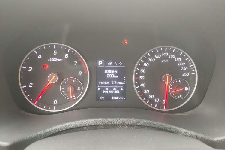 Used Hyundai ix25 2016 1.6T Dual-Clutch Two-Wheel Drive Smart GLS Model Instrument Cluster