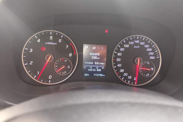 Used Hyundai ix25 2016 1.6T Dual-Clutch Two-Wheel Drive Smart GLS Model Instrument Cluster