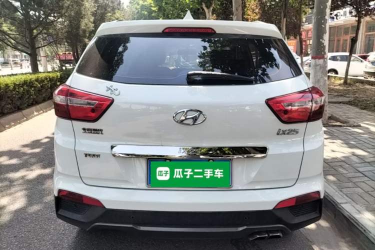 Used Hyundai ix25 2016 1.6T Dual-Clutch Two-Wheel Drive Smart GLS Model Rear