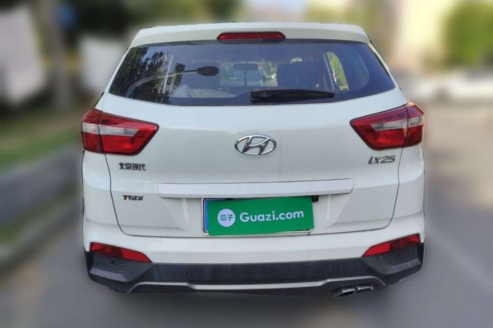 Used Hyundai ix25 2016 1.6T Dual-Clutch Two-Wheel Drive Smart GLS Model Rear