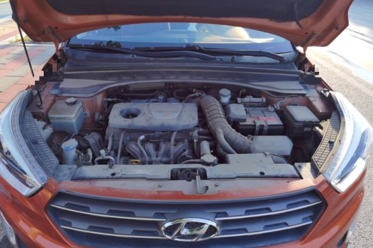 Used Hyundai ix25 2016 1.6T Dual-Clutch Two-Wheel Drive Smart GLS Model Engine Bay
