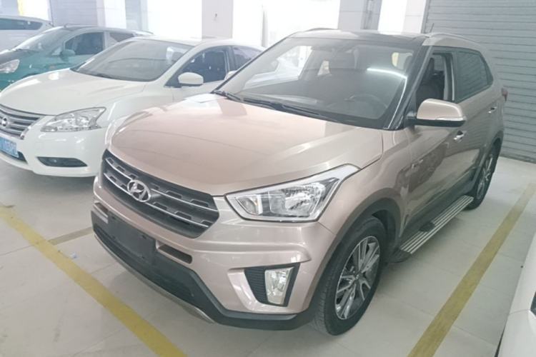 Used Hyundai ix25 2016 1.6T Dual-Clutch Two-Wheel Drive Smart GLS Model Guazi used car, China used car export, Used car for sale, Used Hyundai cars, Cheapest cars for sale