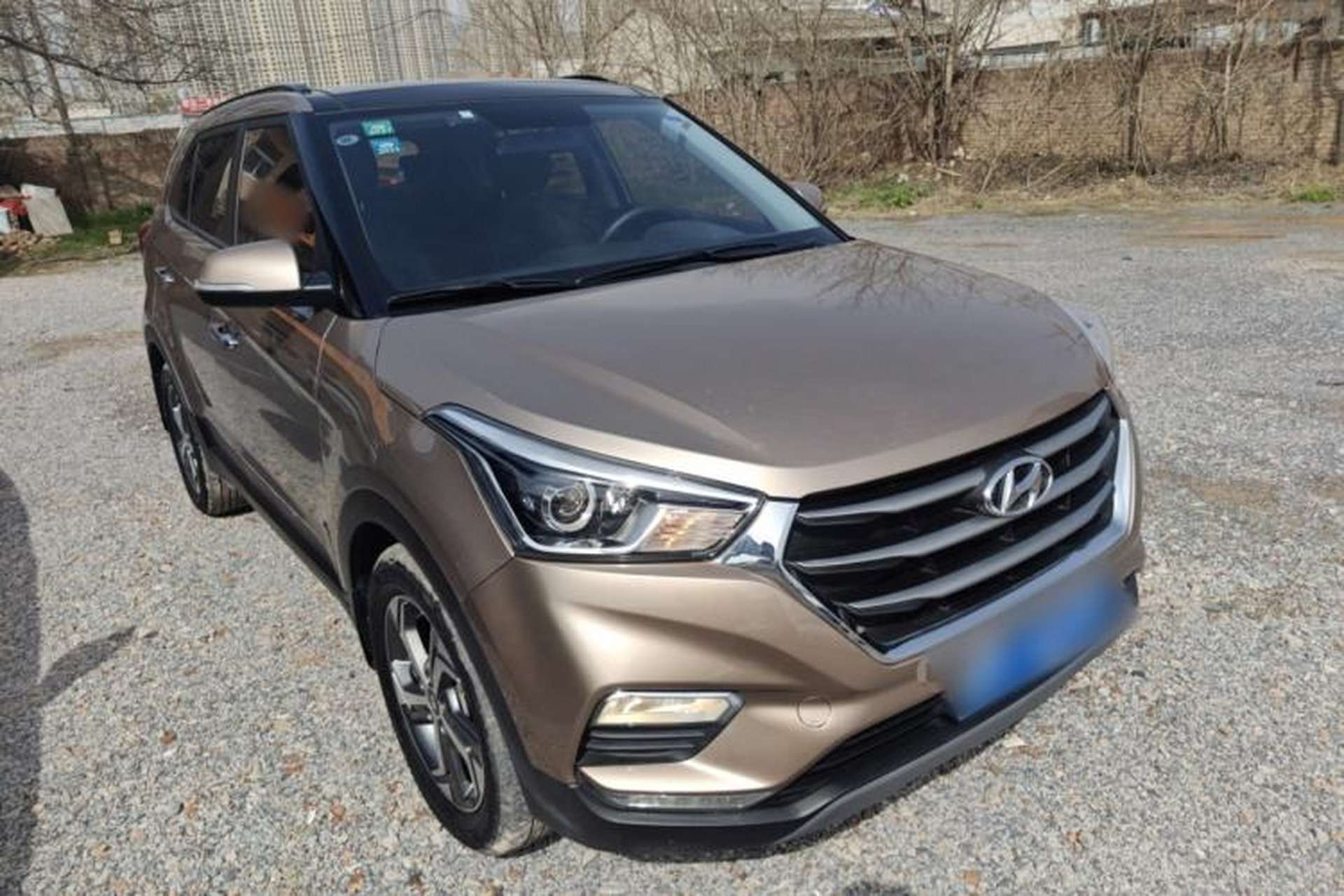 Used Hyundai ix25 2017 1.6L Automatic Smart Version Front Right 45 Deg