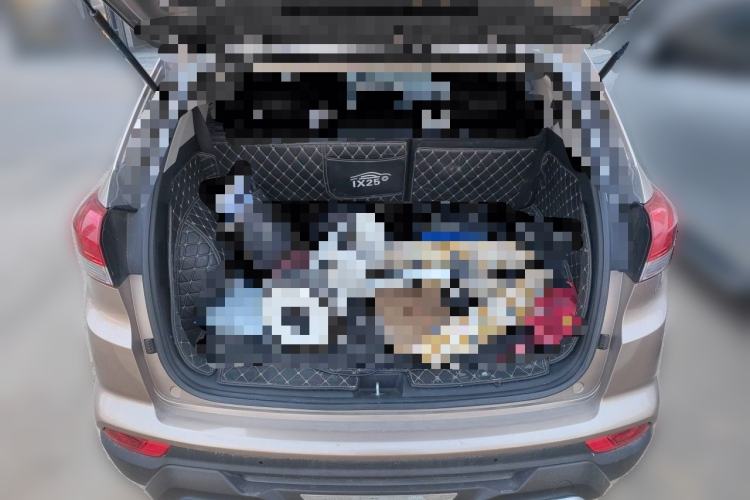 Used Hyundai ix25 2017 1.6L Automatic Smart Version Trunk