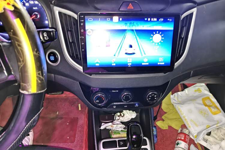 Used Hyundai ix25 2017 1.6L Automatic Smart Version Audio And AC Panel