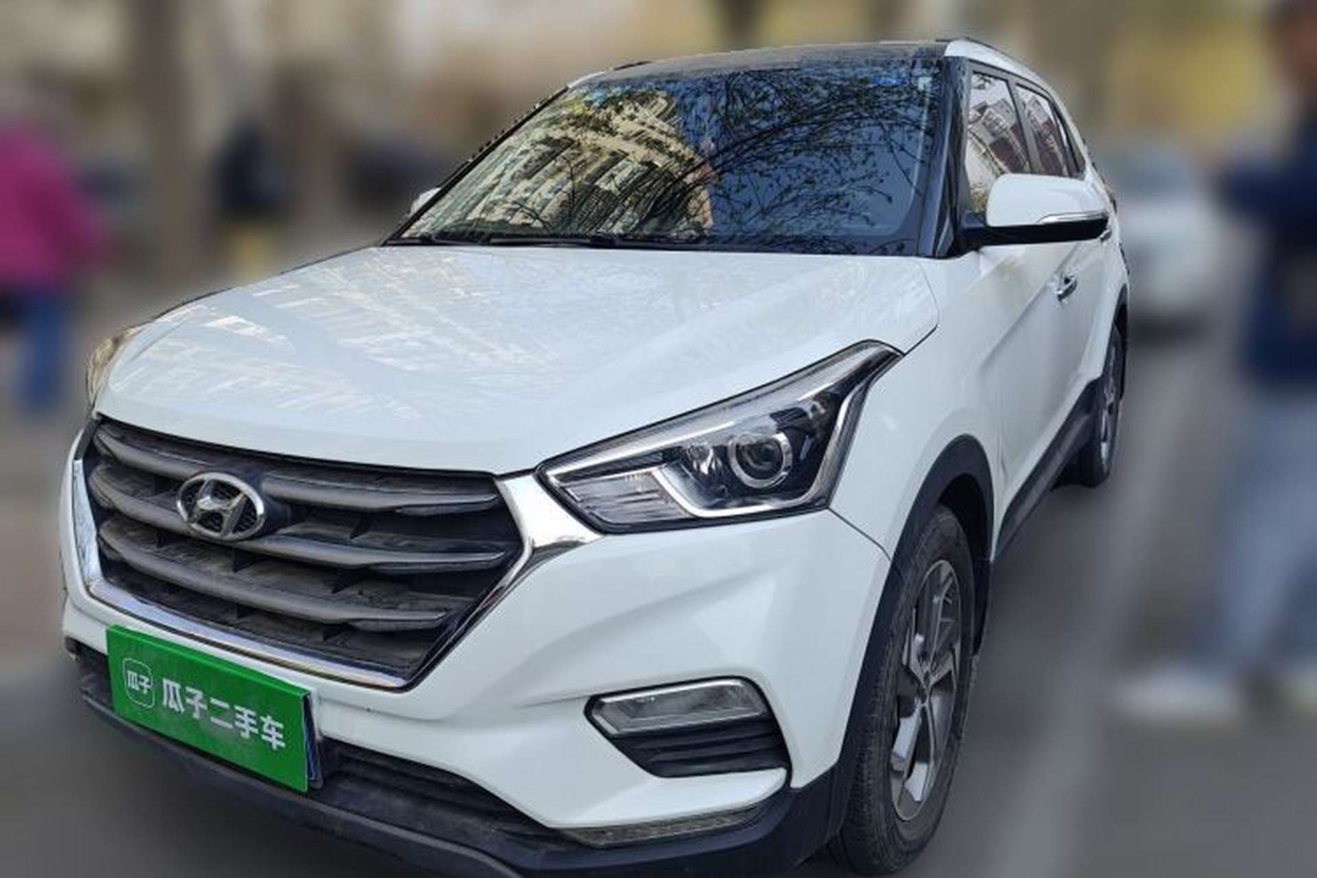 Used Hyundai ix25 2017 1.6L Automatic Smart Version Front Left 45 Deg