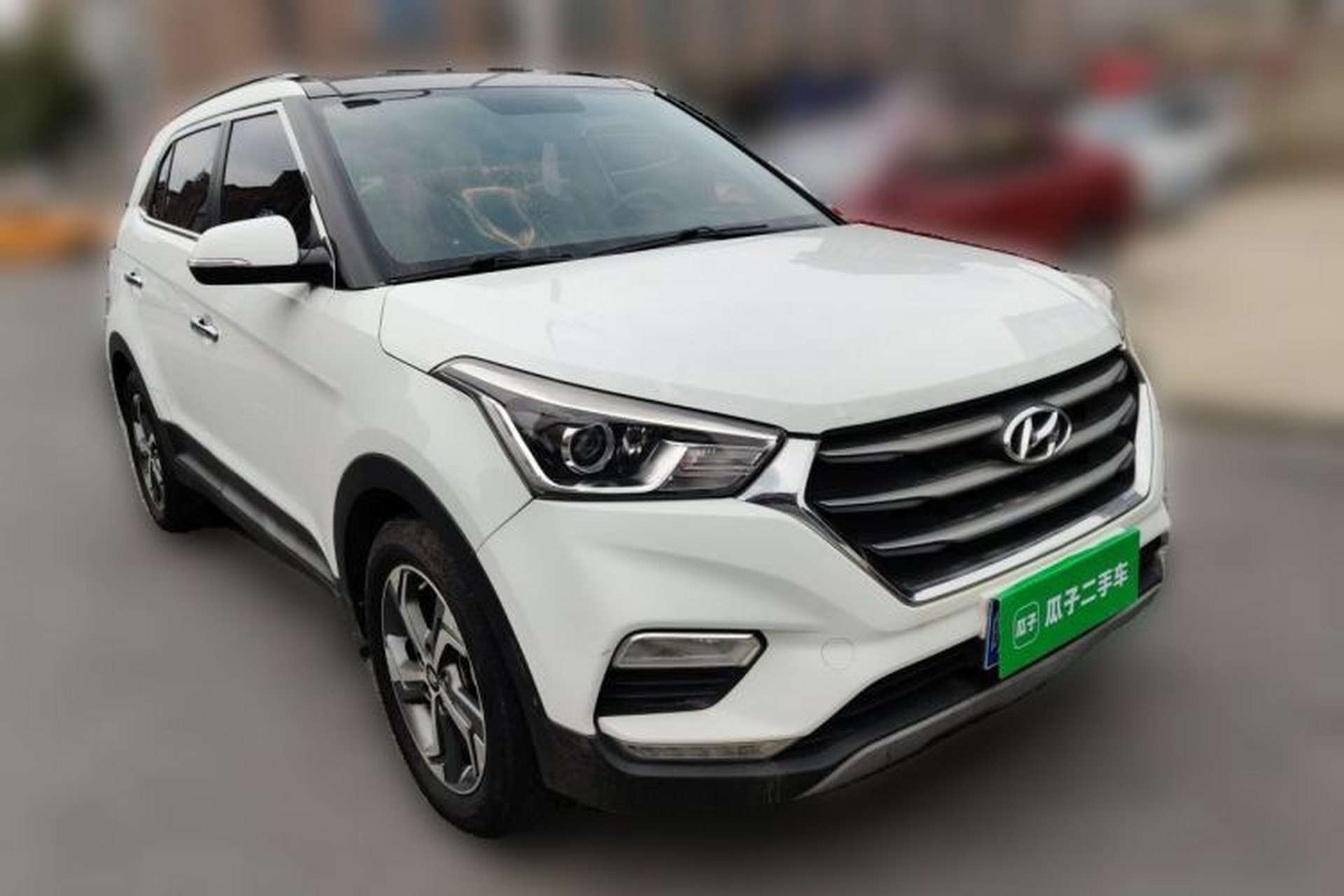 Used Hyundai ix25 2017 1.6L Automatic Smart Version Front Right 45 Deg