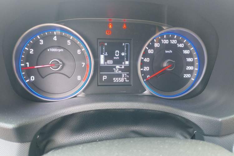Used Hyundai ix25 2017 1.6L Automatic Smart Version Odometer Close Up