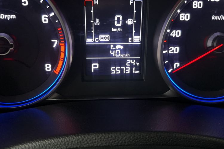 Used Hyundai ix25 2017 1.6L Automatic Smart Version Odometer Close Up