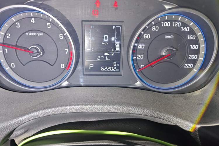 Used Hyundai ix25 2017 1.6L Automatic Smart Version Odometer Close Up