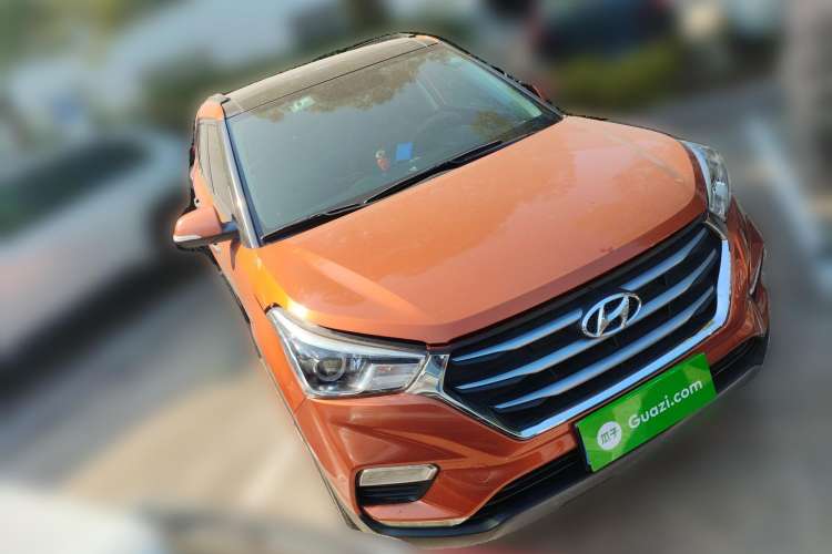 Used Hyundai ix25 2017 1.6L Automatic Smart Version Front Right 45 Deg