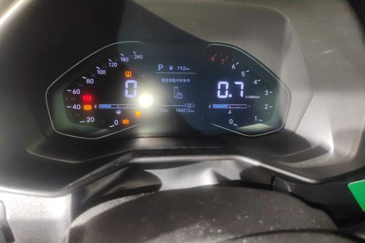 Used Hyundai ix25 2020 1.5L CVT GLS Smart Model Odometer Close Up