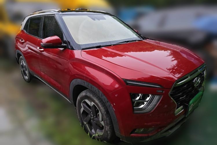 Used Hyundai ix25 2020 1.5L CVT TOP Flagship Edition Front Right 45 Deg